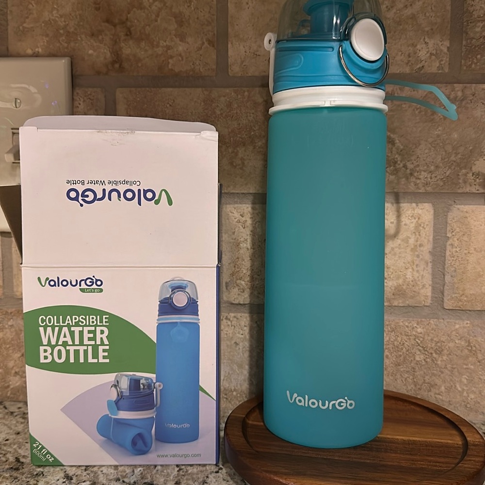 Collapsible Water Bottle by ValourGo 21 oz